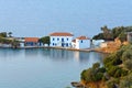 Zasteni bay at Pelion in Greece Royalty Free Stock Photo