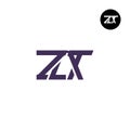 ZAT Logo Letter Monogram Design Royalty Free Stock Photo