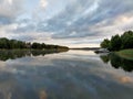 Bay of the lake Royalty Free Stock Photo