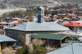 Zavaro mosque, dating from 1805, in Lahic village of Azerbaijan Royalty Free Stock Photo