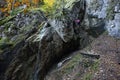 Závojový vodopád, Sokolia dolina, Slovenský raj, Slovensko
