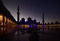 Zayed Mosque in Abu dabi Royalty Free Stock Photo