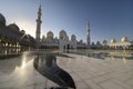 Zayed Mosque in Abu dabi Royalty Free Stock Photo