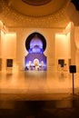 Zayed Mosque in Abu dabi Royalty Free Stock Photo