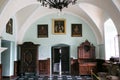 Interior of castle in Zbarazh, Ternopil region