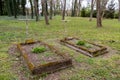 Zdbice, Zachodniopomorskie / Poland - May, 15, 2019: Open Air Museum of the First Polish Army in Zdbice. Place of fighting for the