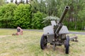 Zdbice, Zachodniopomorskie / Poland - May, 15, 2019: Open Air Museum of the First Polish Army in Zdbice. Place of fighting for the