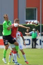 Zdenek Volek and Jasmin Scuk - football