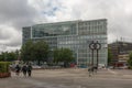 ZDF building, Second German Television Landesstudio Hamburg, Germany Royalty Free Stock Photo