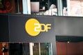 ZDF emblem Royalty Free Stock Photo