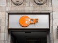 ZDF Logo Sign on the Building Exterior Royalty Free Stock Photo