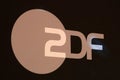 ZDF sign Royalty Free Stock Photo