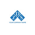 ZDS letter logo design on BLACK background. ZDS creative initials letter logo concept. ZDS letter design.ZDS letter logo design on Royalty Free Stock Photo