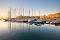 Zea marina, Athens. Royalty Free Stock Photo