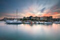 Zea marina in Piraeus, Athens. Royalty Free Stock Photo