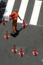 Zebra crossing Royalty Free Stock Photo