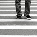 Zebra Crossing Royalty Free Stock Photo