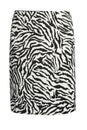 Zebra fashion skirt