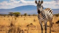 Zebra\'s Elegance: A Photographic Safari