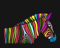 Zebra, sketch for your design