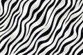 Zebra skin pattern background. Generative AI. Royalty Free Stock Photo