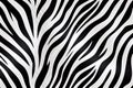 Zebra skin pattern background. Generative AI. Royalty Free Stock Photo