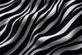 Zebra skin pattern texture Royalty Free Stock Photo