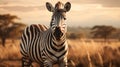 Narrative-driven Visual Storytelling: A Zebra In Soft Light