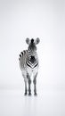 Zebra Stripes. Minimalistic Monochrome Beauty. Generative Ai