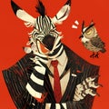 Zebra in Suit, Comedy Night Animal Kingdom