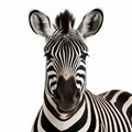High-quality Zebra Artwork With Explosive Pigmentation