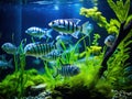 Zebrafish Zebra Barb Danio rerio Royalty Free Stock Photo