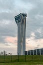 Control tower of Kutaisi International Airport IATA: KUT, ICAO: UGKO.