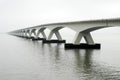 Zeeland bridge Royalty Free Stock Photo