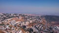 Zefat City Landscape panorama Aerial view