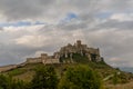 View of the medieval Spis Castle in Eastern Slovakia Royalty Free Stock Photo