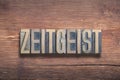 Zeitgeist word wood