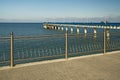 Zelenogradsk, Kaliningrad region, Russia - september 28, 2020: tourists walk along the sea promenade, a popular holiday