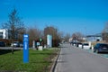 Zellik, Flemish Brabant, Belgium - View over the Copro company at the Research Park Royalty Free Stock Photo