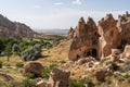 Zelve open air museum, ancient city in Cappadocia, Central Anatolia, Turkey