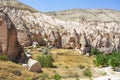 Beautiful view of Zelve open air museum, Cappadocia Royalty Free Stock Photo