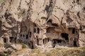 Zelve open air museum, Cappadocia, Turkey Royalty Free Stock Photo