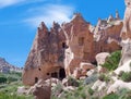 Zelve valley, Cappadocia, Central Anatolia, Turkey Royalty Free Stock Photo