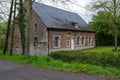 Zemst, Flemish Brabant, Belgium - The building of the water mill called Het Steen, the stone