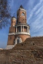 Zemun opposite Belgrade, Gardos tower Royalty Free Stock Photo