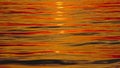 Zen background of soft ripples in the water with sunset colours reflecting background Royalty Free Stock Photo