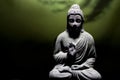 Zen buddha statue