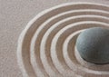 Zen circle Royalty Free Stock Photo