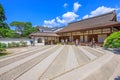 Zen Garden Jisho-ji Royalty Free Stock Photo