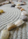 Zen garden path Royalty Free Stock Photo